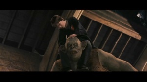 Harry Potter and The Sorcerer's Stone, Digitally added Harry on CGI troll